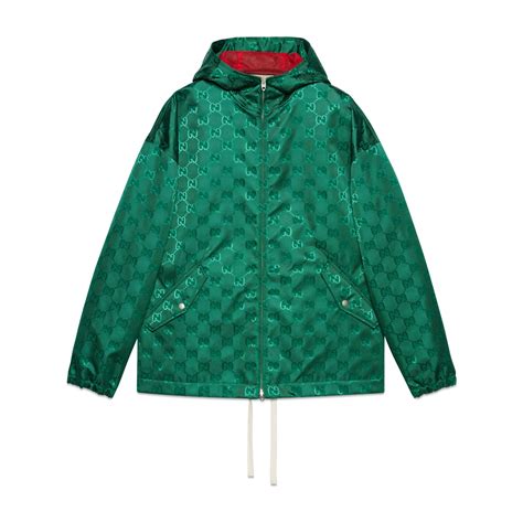 green gucci jacket pic|Gucci down jacket.